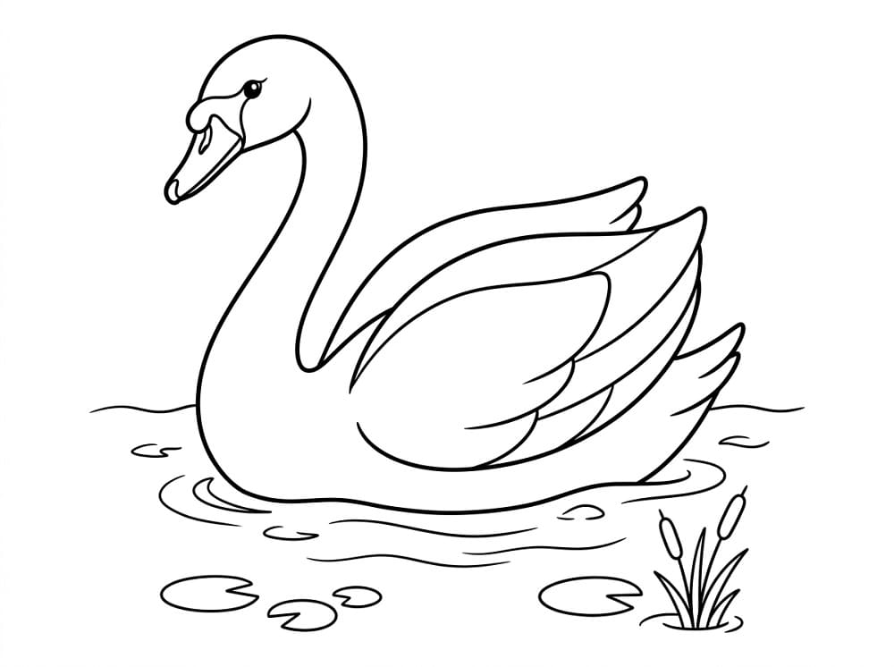 Süßer Schwan