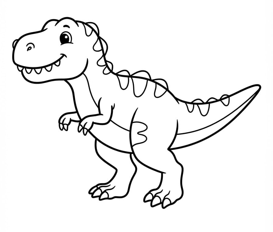 T-Rex als Animationsfigur