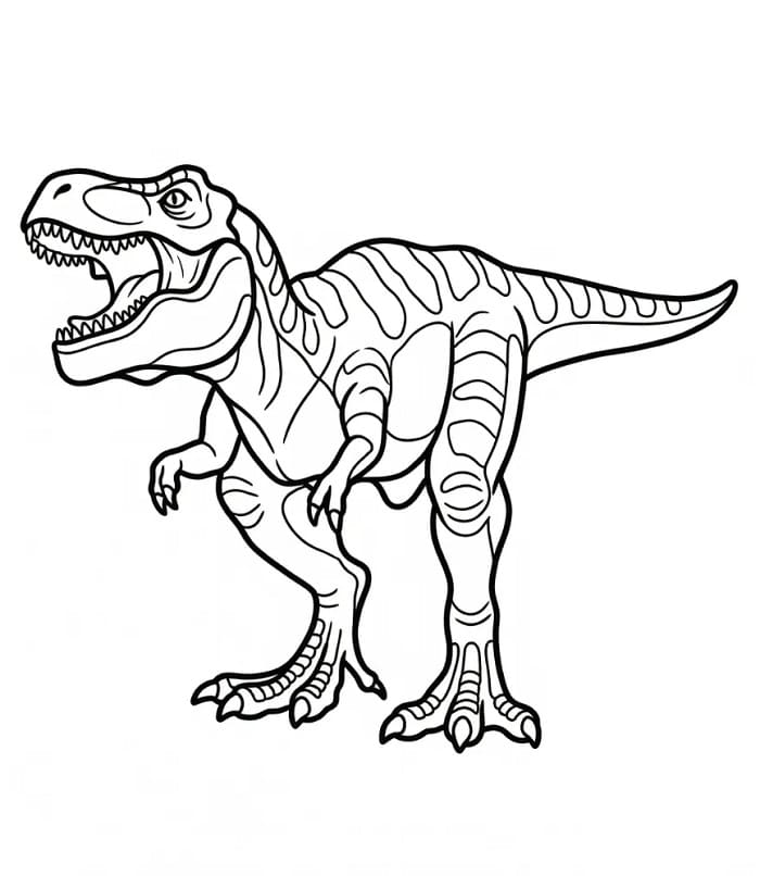 T-Rex zum Ausdrucken
