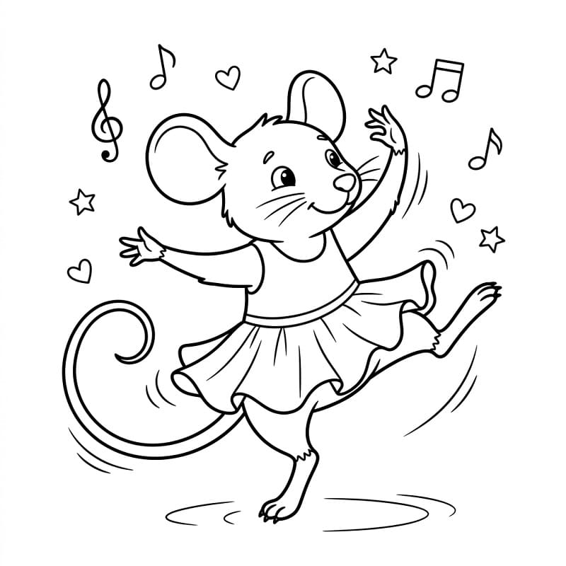 Tanzende Maus