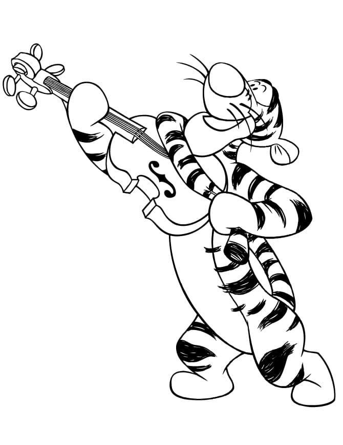Tigger aus Winnie Puuh