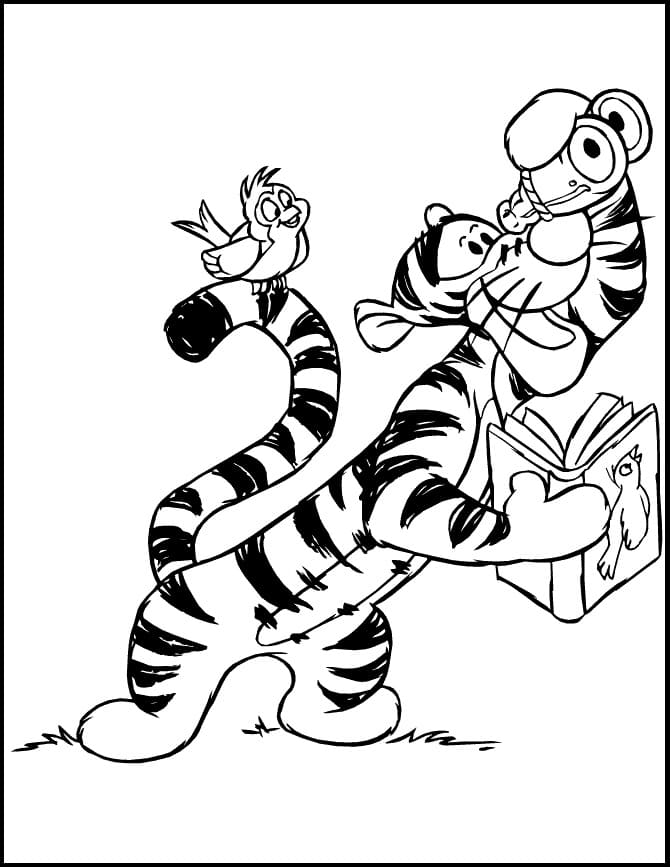 Tigger drucken