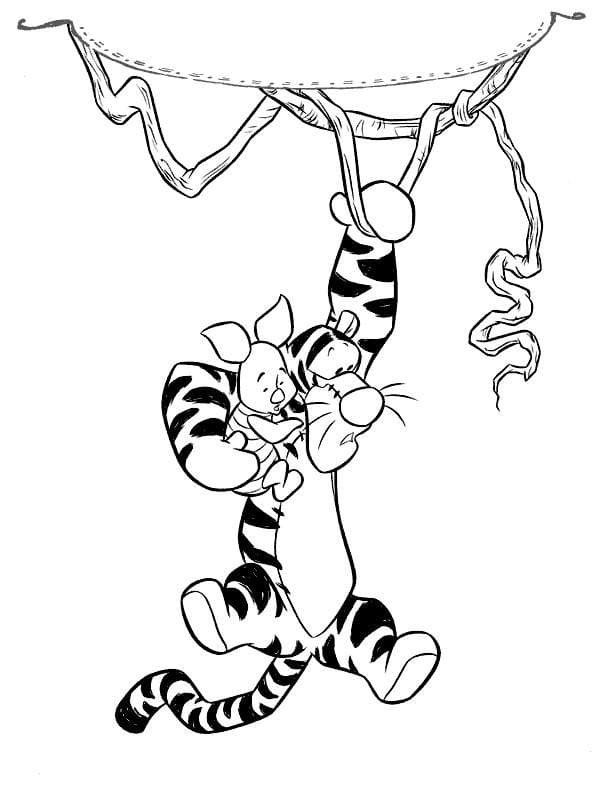 Tigger in Winnie Puuh