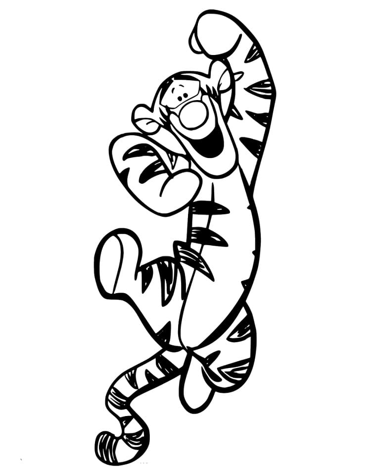 Tigger zum Ausdrucken