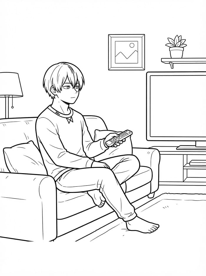 Todoroki zum Ausdrucken
