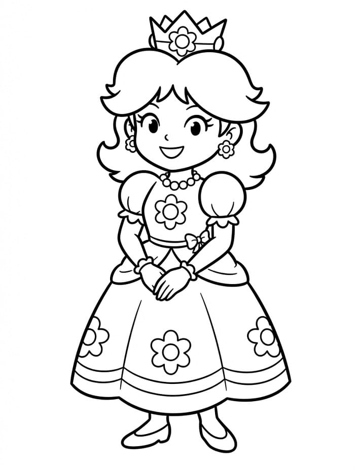 Wunderschöne Prinzessin Daisy