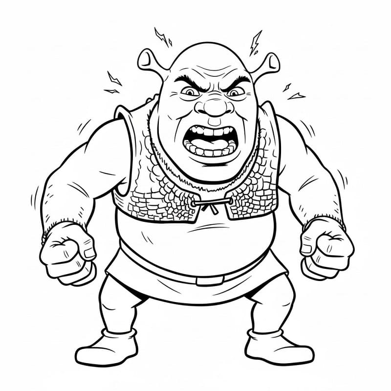 Wütender Shrek