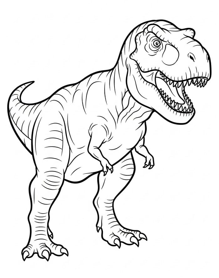 Wütender T-Rex