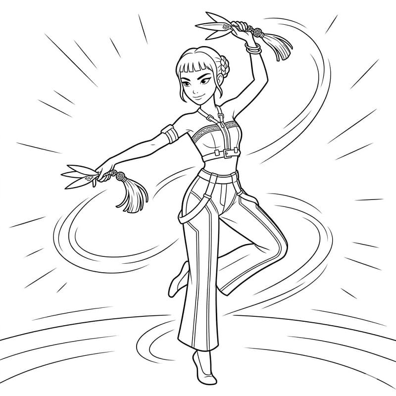 Zoey aus KPop Demon Hunters