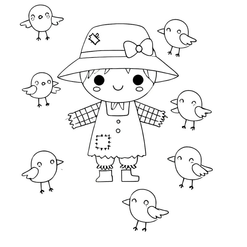 Bezaubernde Vogelscheuche