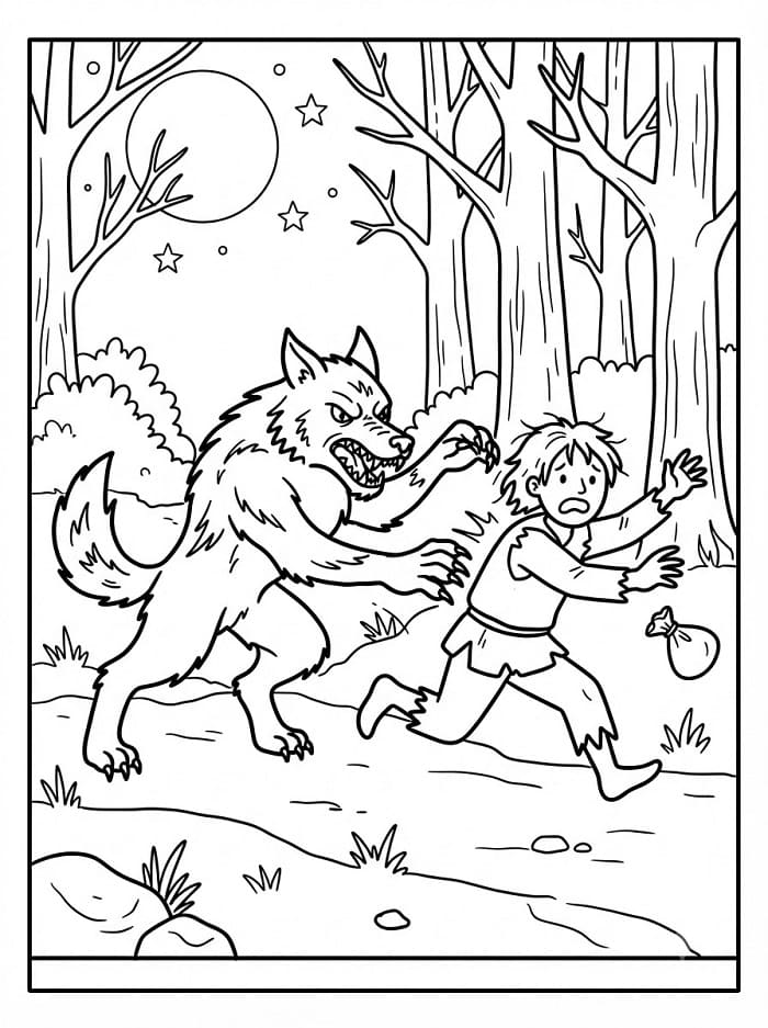 Böser Werwolf