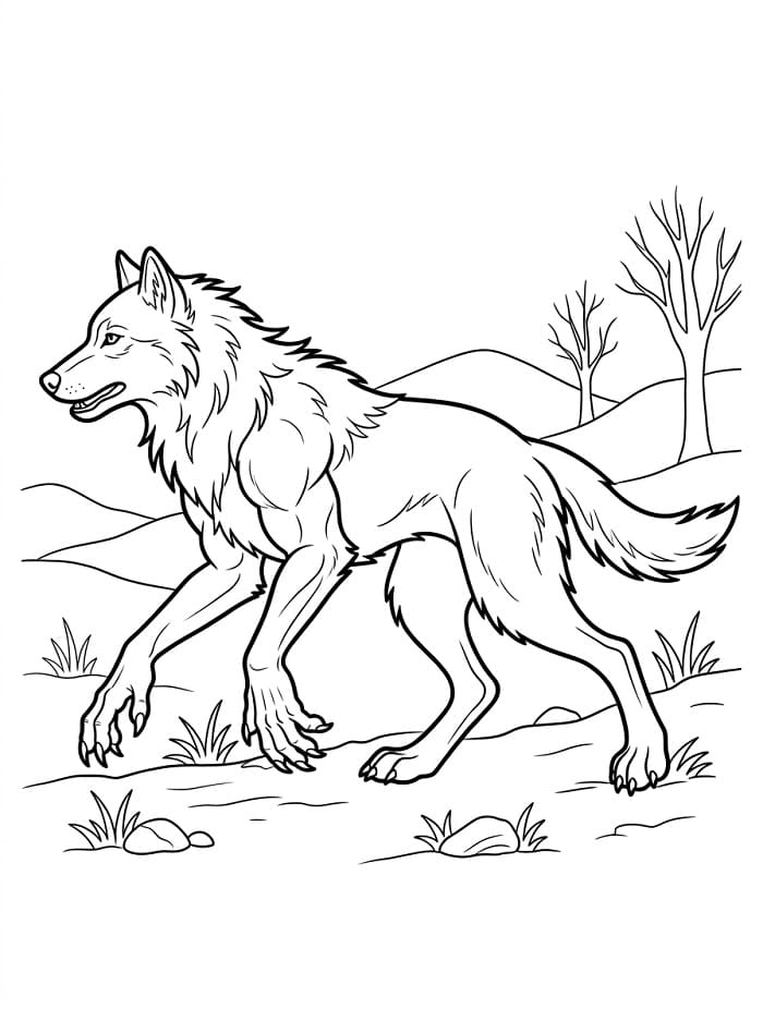 Cooler Werwolf