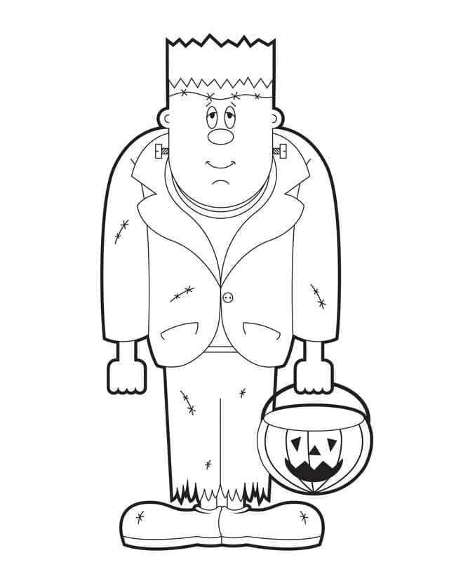 Druckbarer Frankenstein