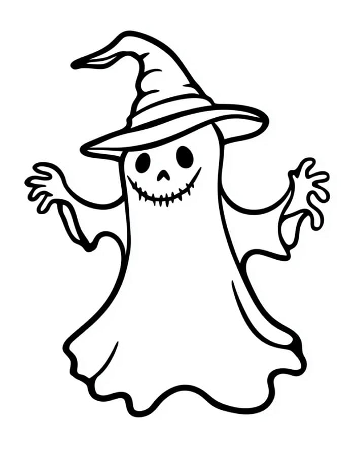 Ein Halloween-Geist
