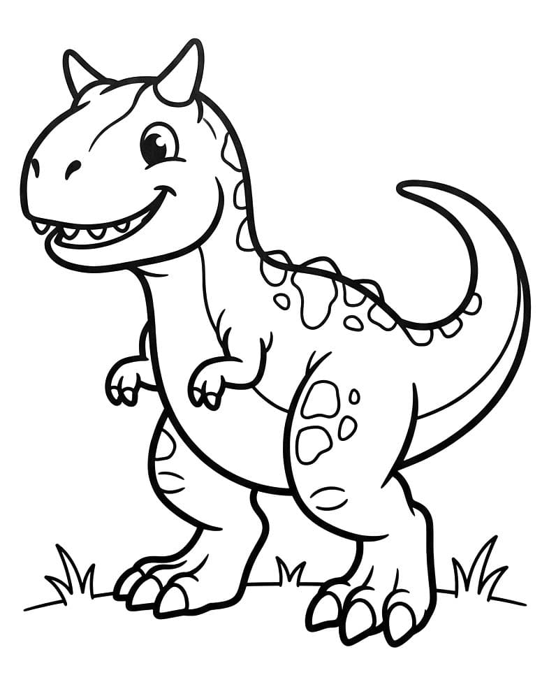 Ein süßer Carnotaurus