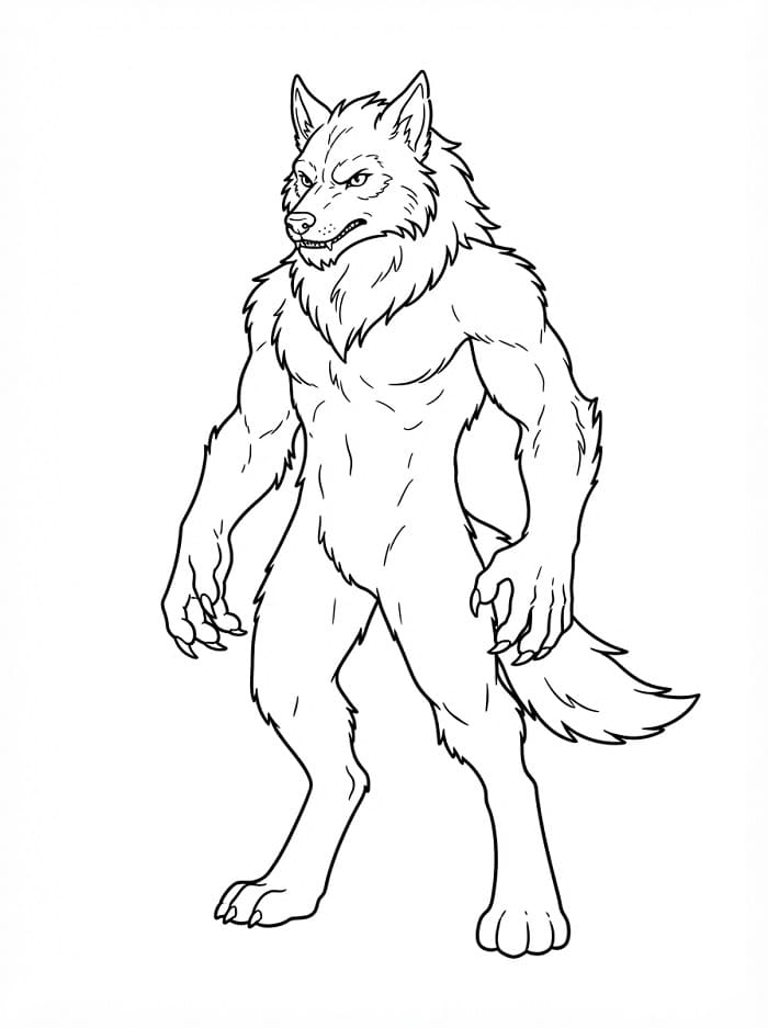 Erstaunlicher Werwolf