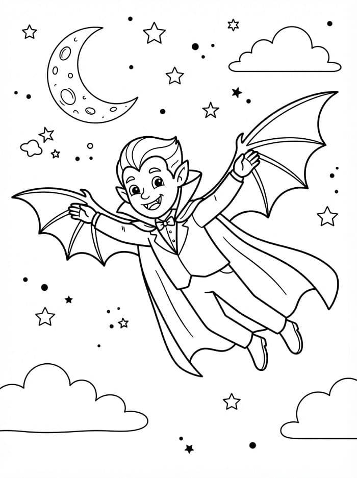 Fliegender Vampir