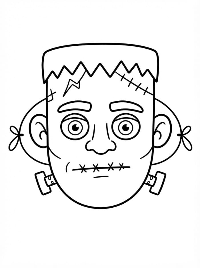 Frankenstein-Halloweenmaske