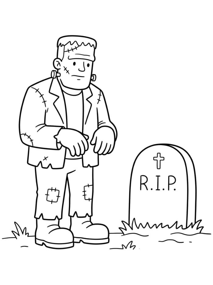 Frankenstein an Halloween