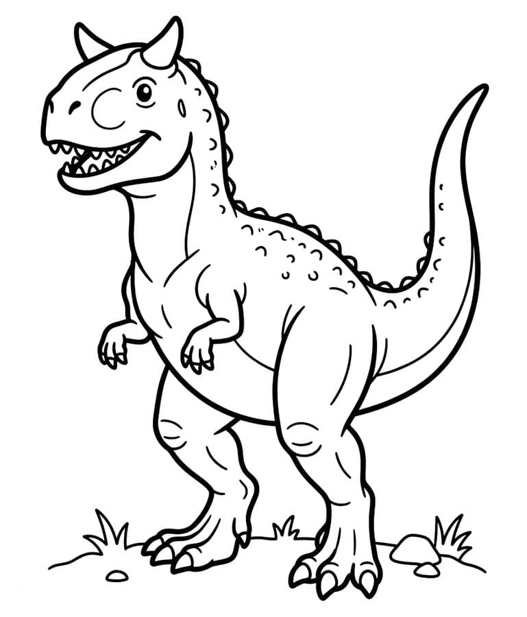 Fröhlicher Carnotaurus