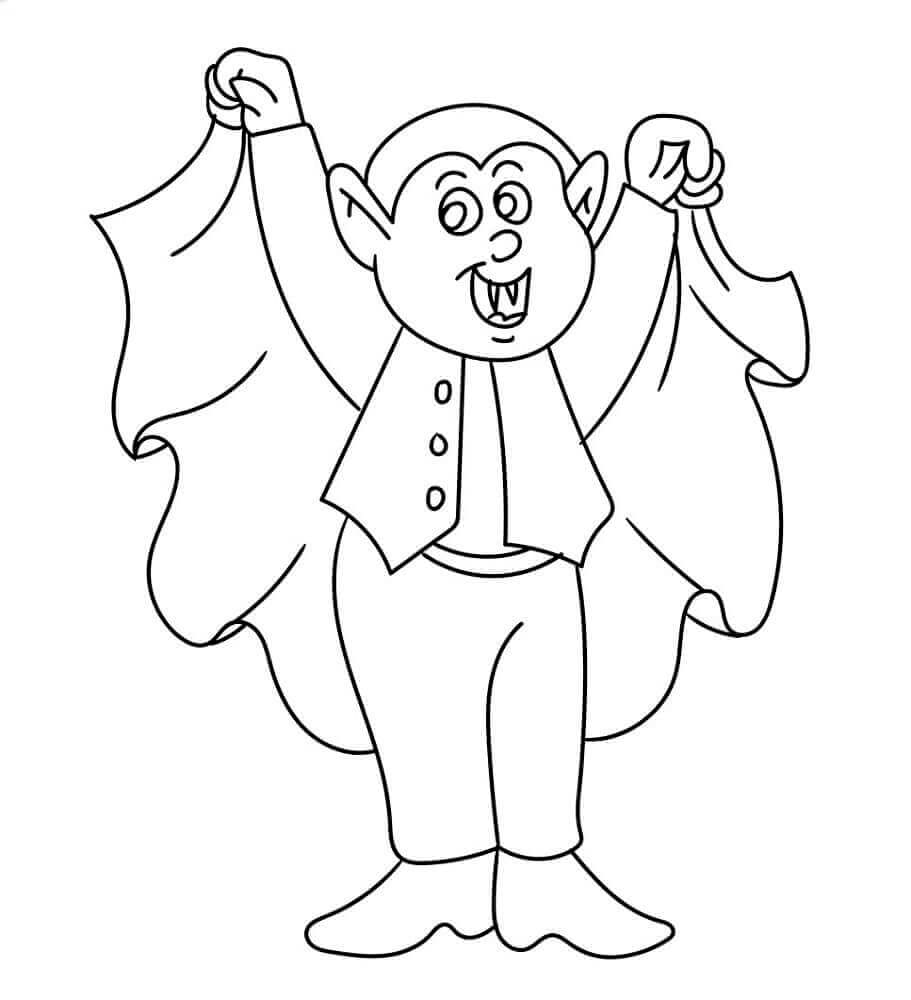 Fröhlicher Vampir