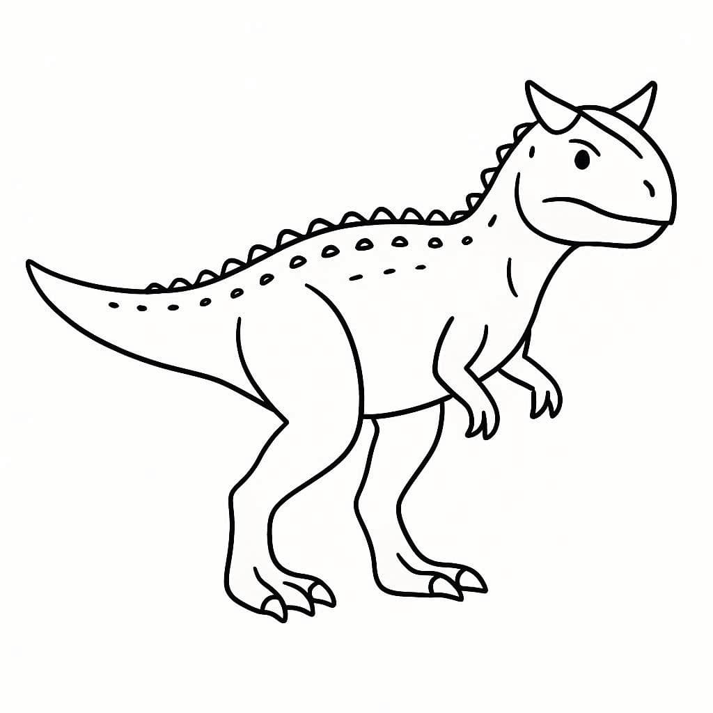 Gratis ausdruckbarer Carnotaurus