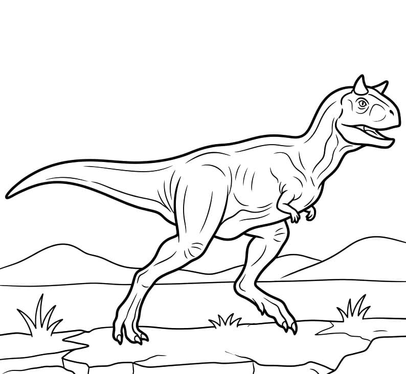 Großartiger Carnotaurus