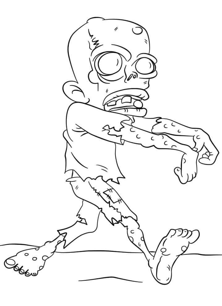 Hässlicher Zombie