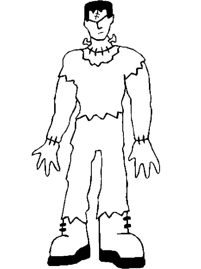 Kostenlos ausdruckbarer Frankenstein