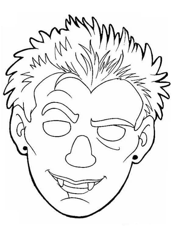 Kostenlose Halloweenmaske