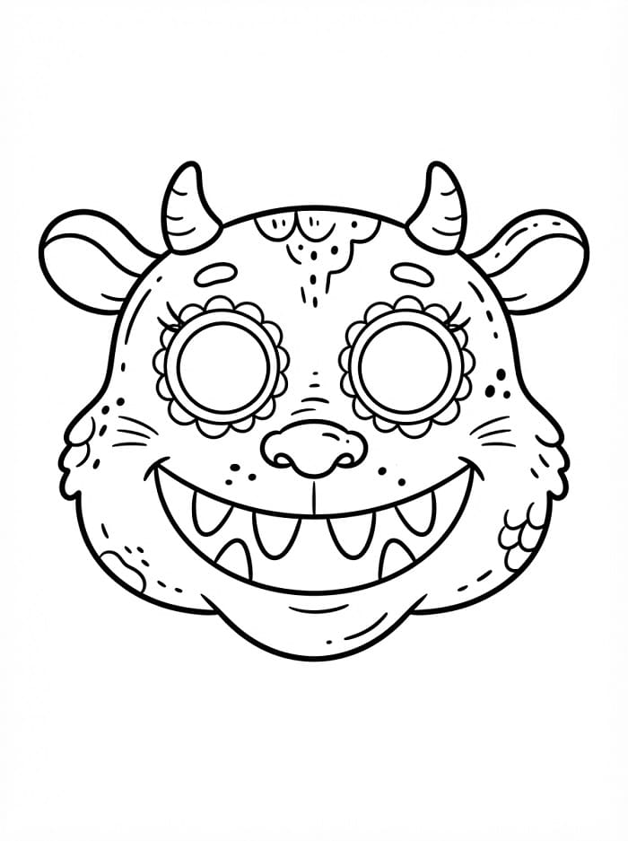 Monster-Maske