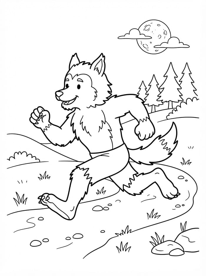 Netter Werwolf