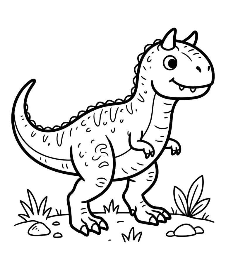Niedlicher Carnotaurus