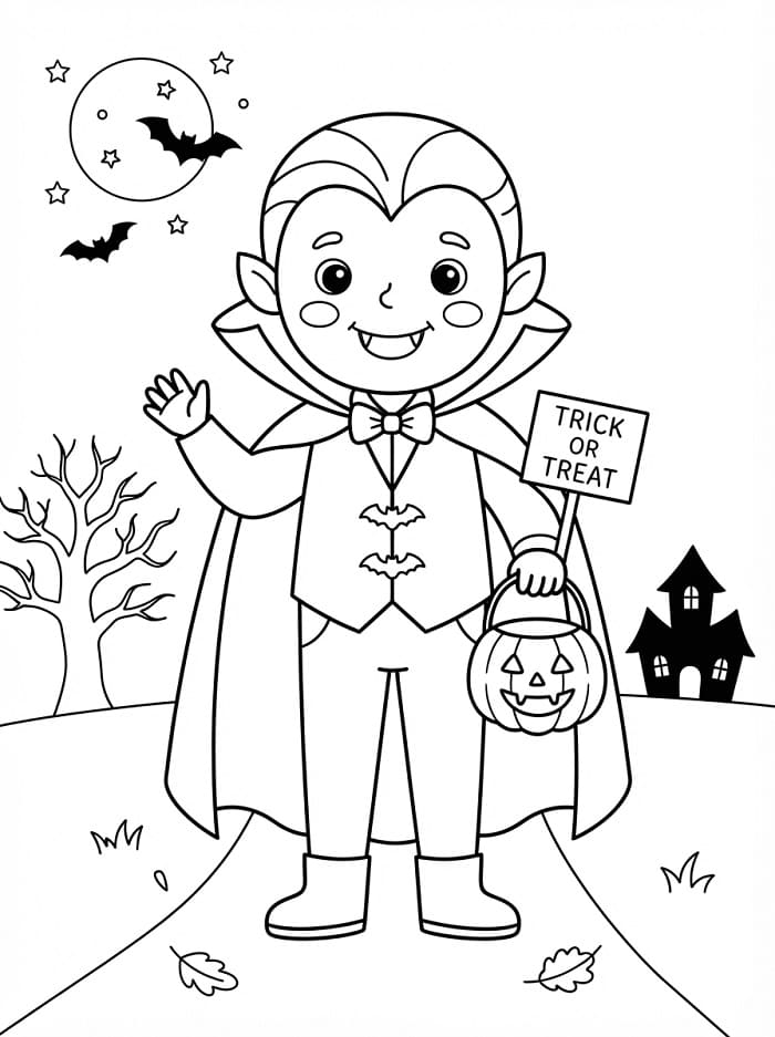 Niedlicher Vampir