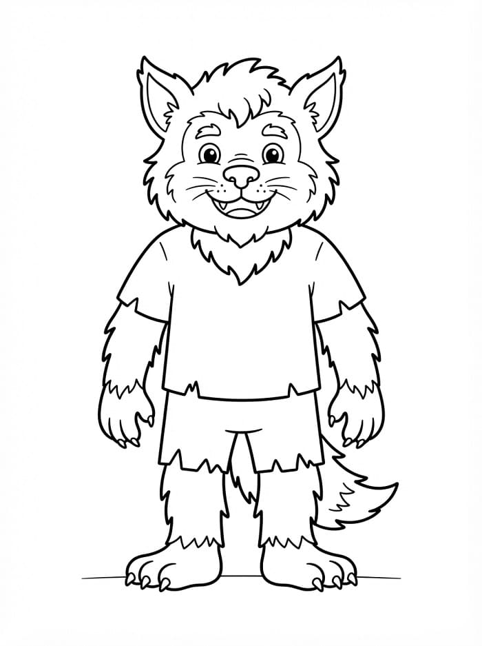 Niedlicher Werwolf