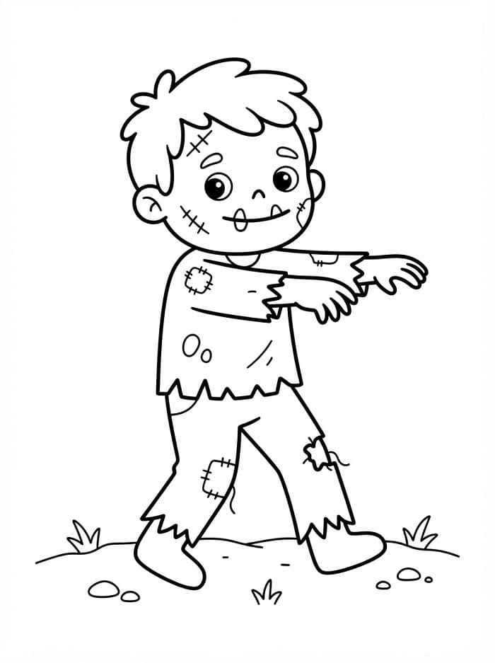 Niedlicher Zombie