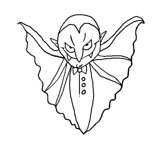 Vampir zum Ausdrucken