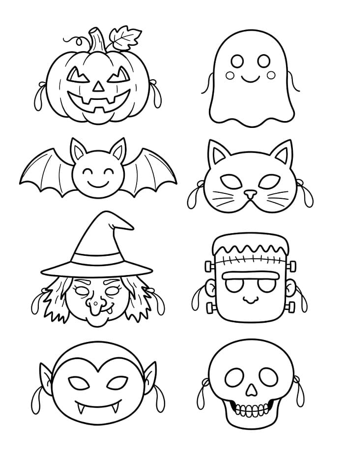 Halloween Masken