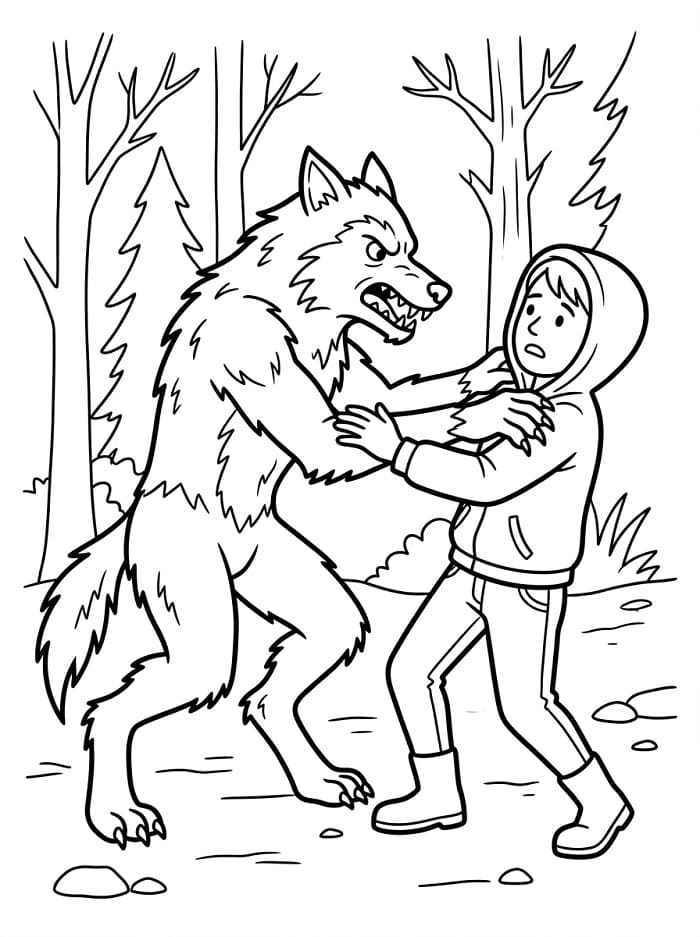 Werwolf greift an