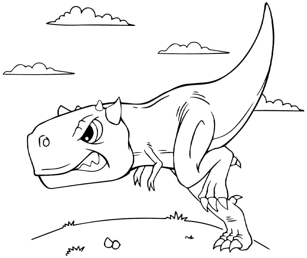 Wütender Carnotaurus
