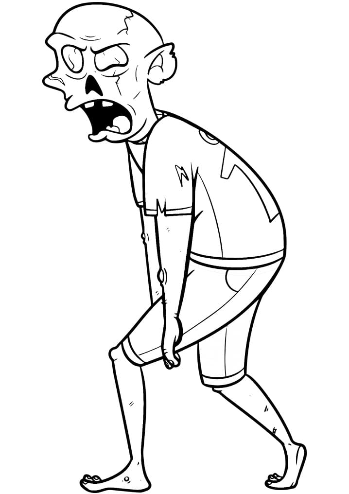 Zombie als Animationsfigur