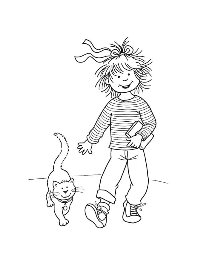 Conni und die Katze