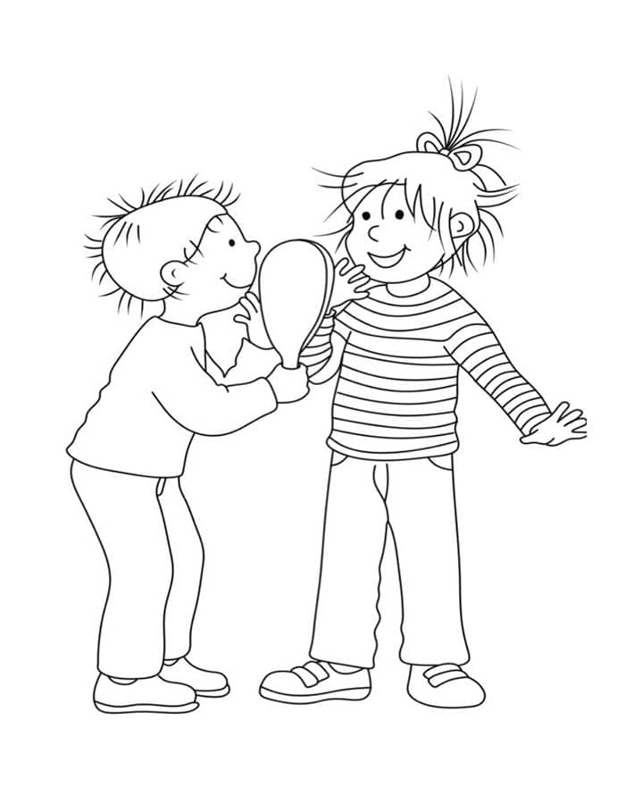 Conni und ihre Freundin