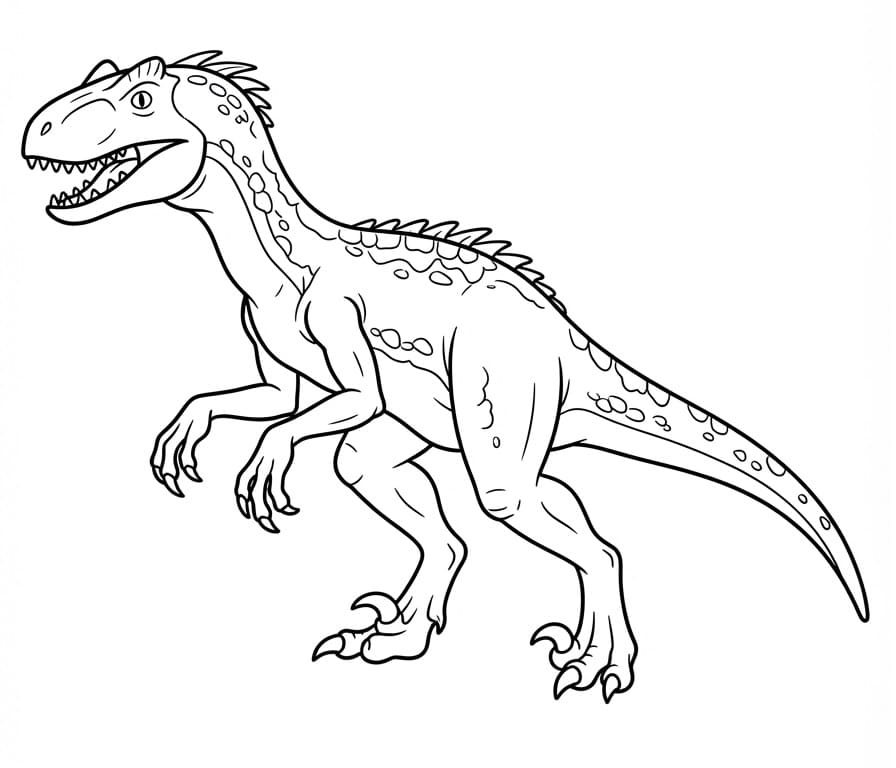 Kostenlos ausdruckbares Jurassic World