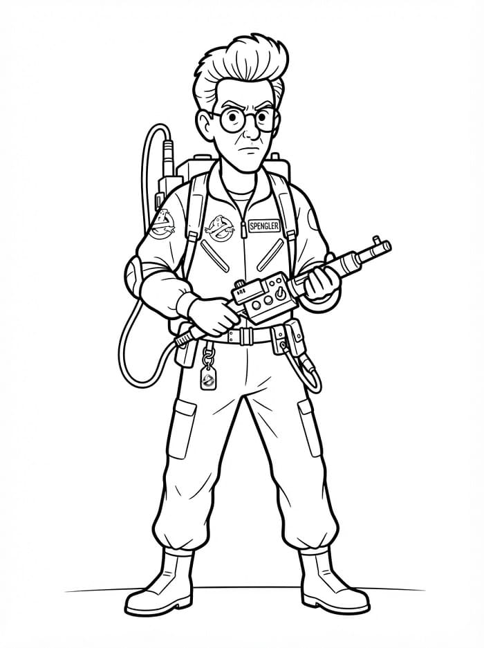 Leicht zu zeichnende Ghostbusters